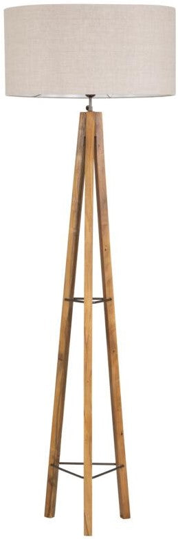 MUST Living Floorlamp Porto Cristo NATURAL,160x30x30 cm, rustic rec...