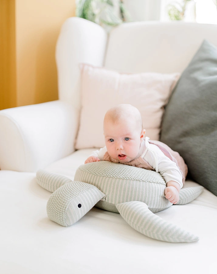 Kuscheltier SCHILDKRÖTE (58cm) in mint