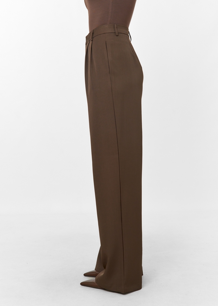 Amy pantalon choco bruin