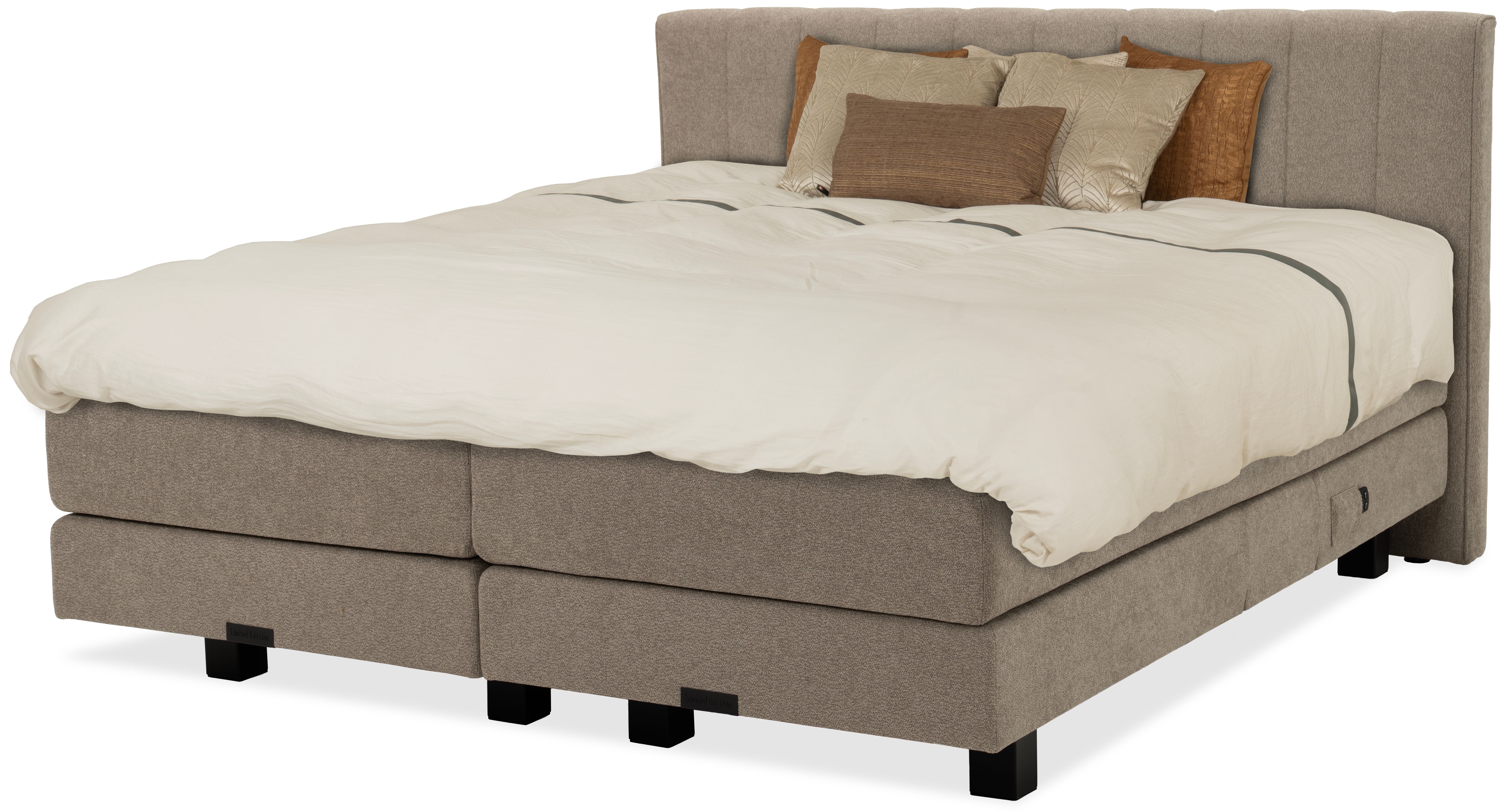 Boxspring Taupe Barnet