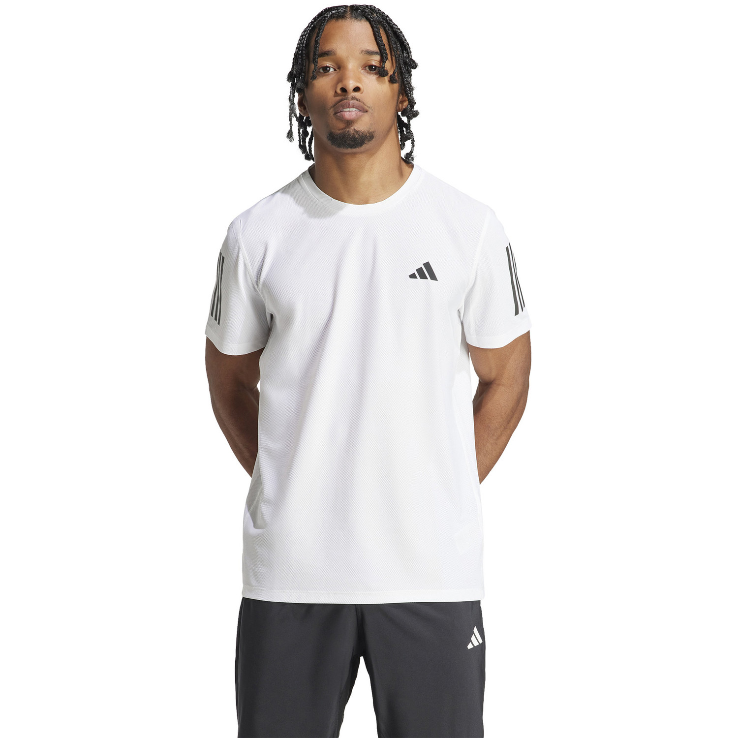 adidas OTR Shirt 2in1 Short Set Heren