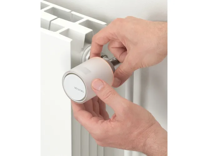 Netatmo Pack - 1 x Smart Thermostat   3 x Additional Smart Radiator Valves - Termostatsæt