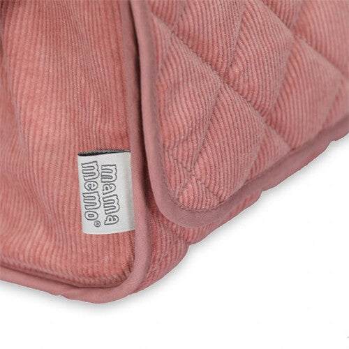 Mama memo poppenluiertas corduroy roze