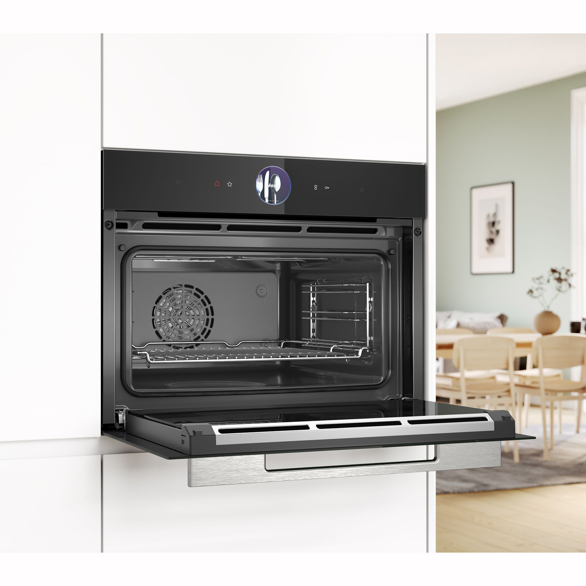 BOSCH Einbau-Kompaktbackofen CSG7361B1 - A+