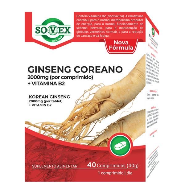 Ginseng Coreano 2000Mg