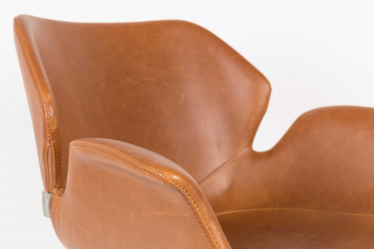 Zuiver Nikki bureaustoel All Brown