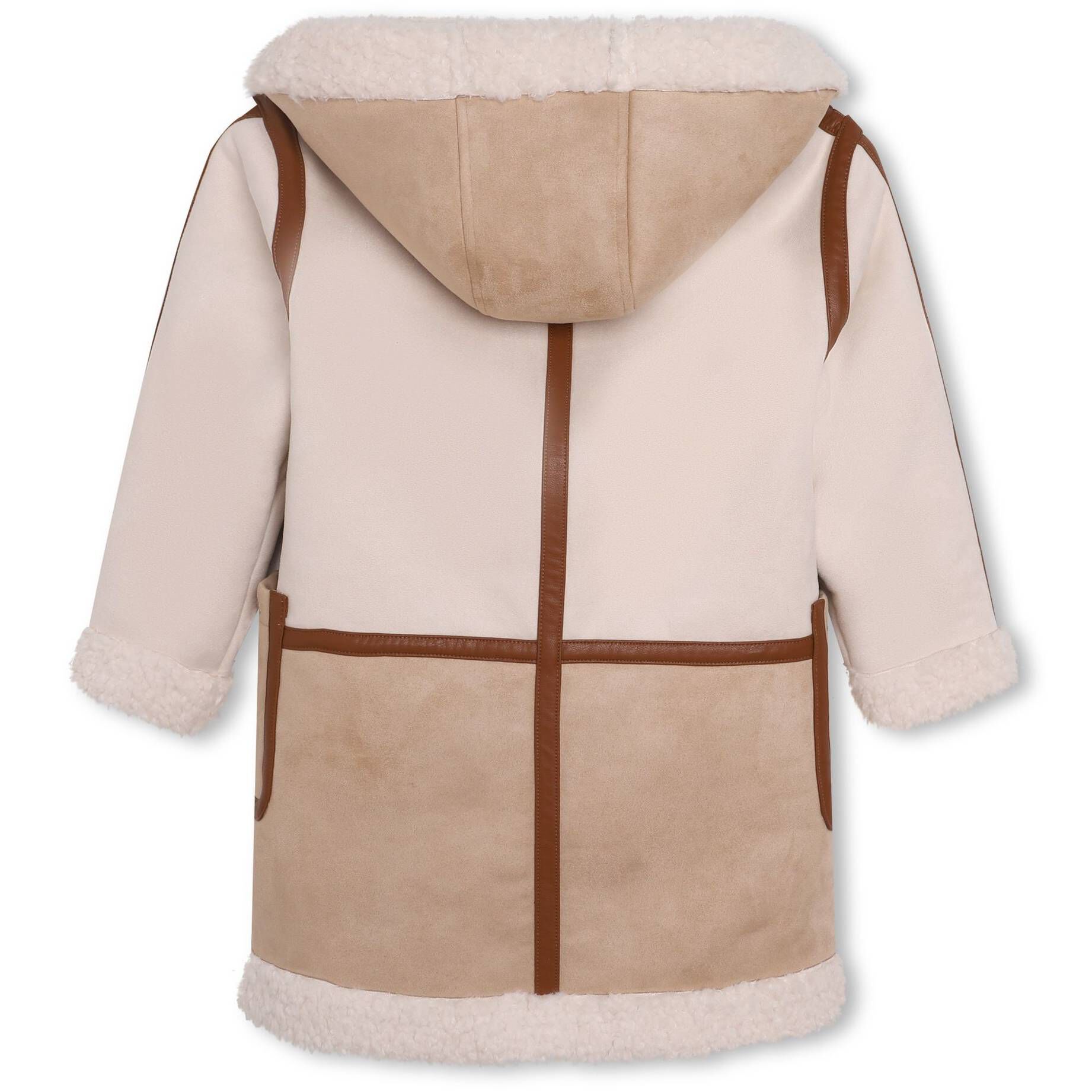 Chloé| Mädchen Mantel mit Kapuze
