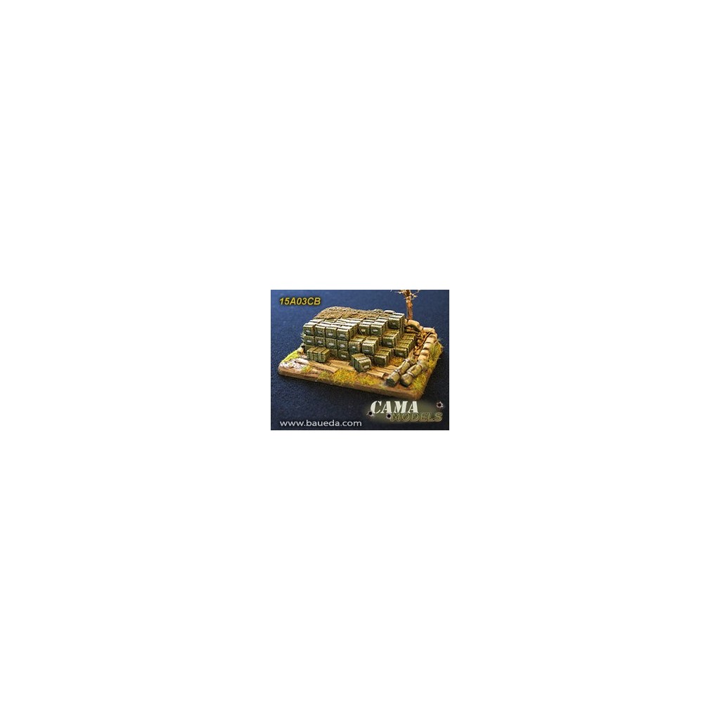 Ammunition dump + small base