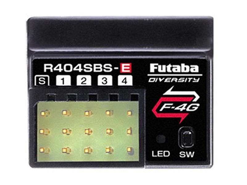 Futaba Fernsteuerung T10PX F-4G 2.4 GHz mit R404SBS-E 10 Kanal Sender für Fahrzeuge mit Telemetrie