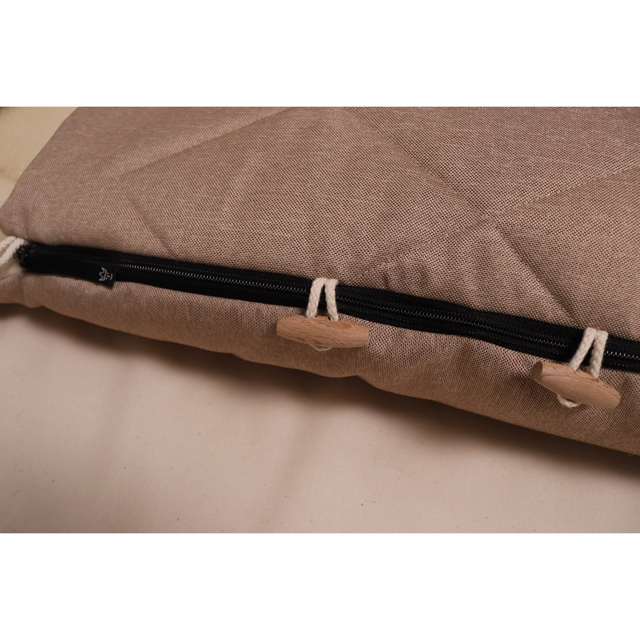 Kaiser Winterfußsack XL EARS WOOL sand melange