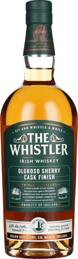 THE WHISTLER OLOROSO SHERRY CASK 70CL