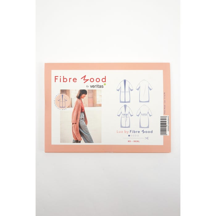 Naaipatroon Luz cardigan - Fibre Mood
