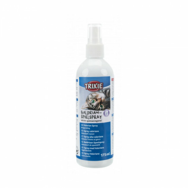 Spray pour chat à la valériane incitant au jeu