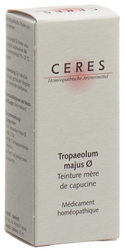 CERES Tropaeolum majus Urtinkt Fl 20 ml