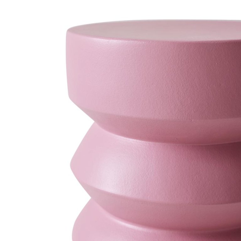 HKliving Stoneware bijzettafel Rouge