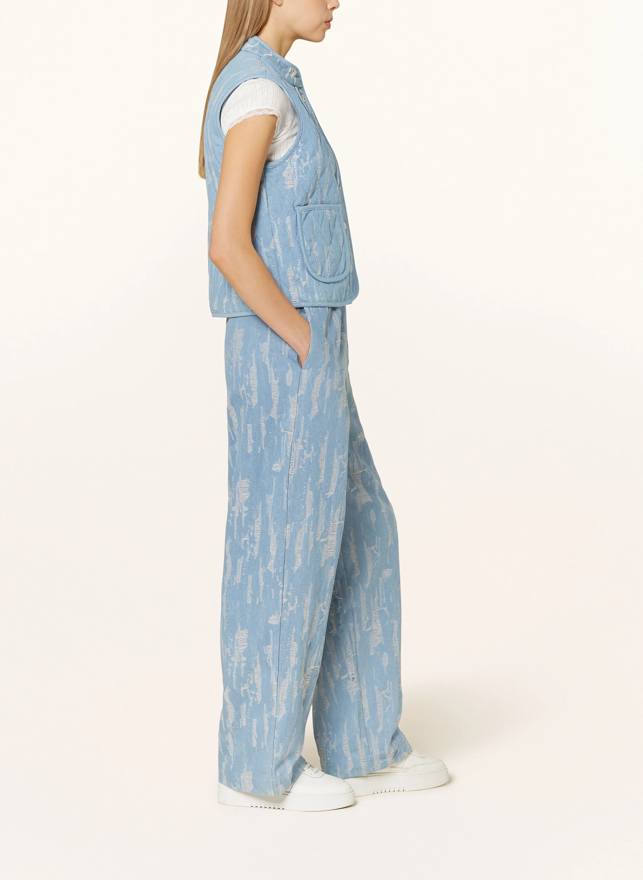 lollys laundry Marlenehose RITALL in Jeansoptik