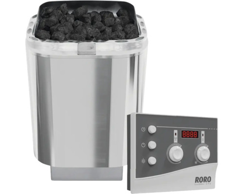 Roro ABN2 9 kW saunakachelset met externe regeling