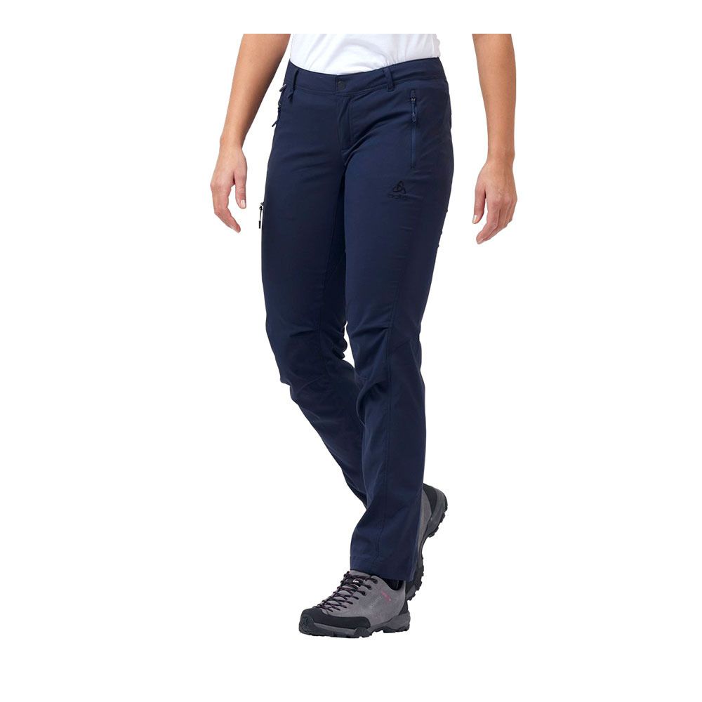 Odlo WEDGEMOUNT - Pantalon Femme dark sapphire
