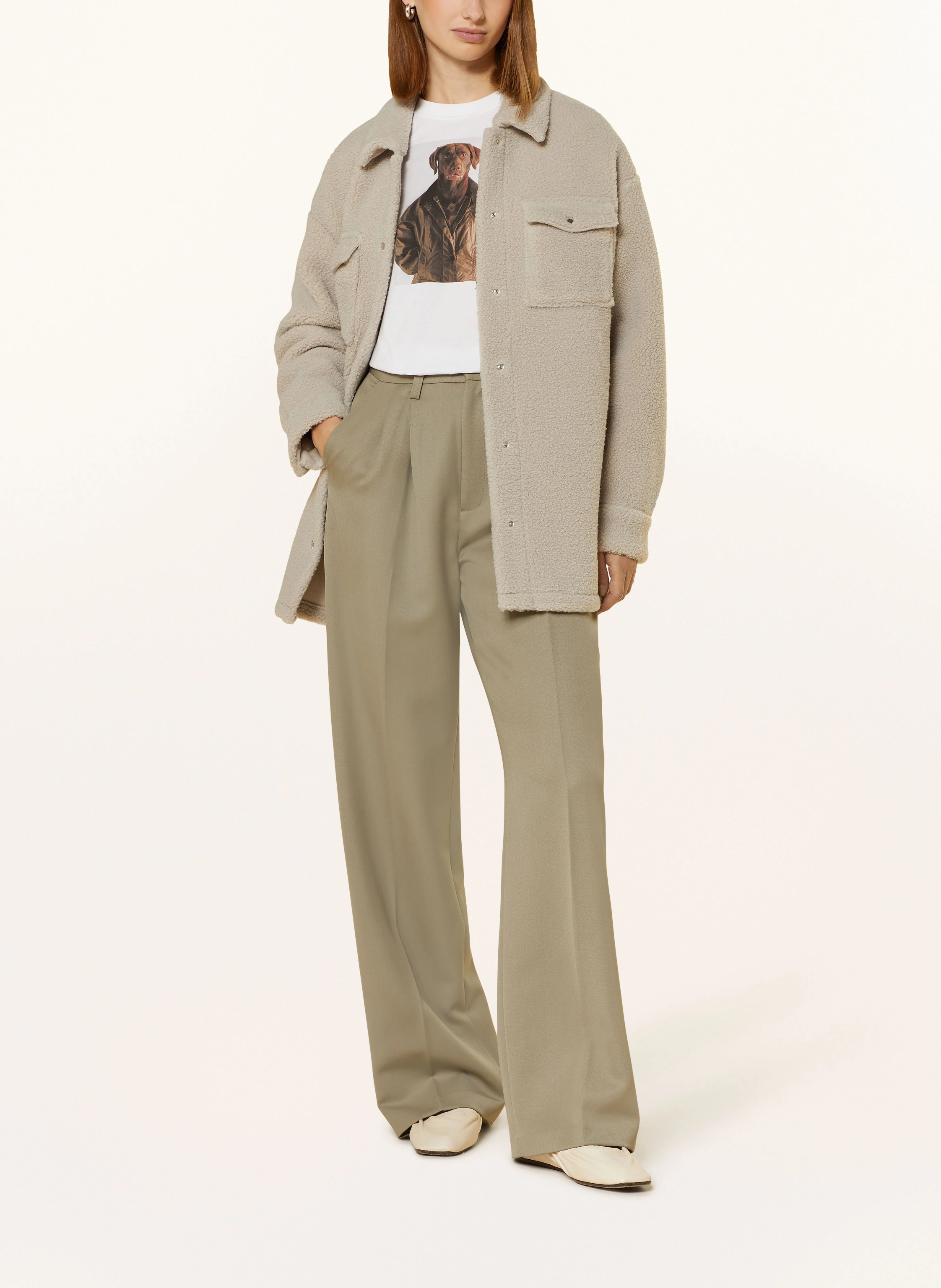 BARBOUR INTERNATIONAL Teddyfell-Overshirt PEYTON