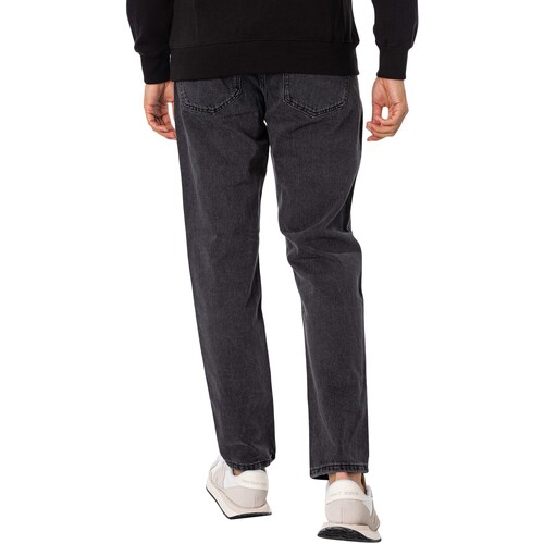 Calvin Klein Jeans - Vaqueros Rectos Auténticos Negro