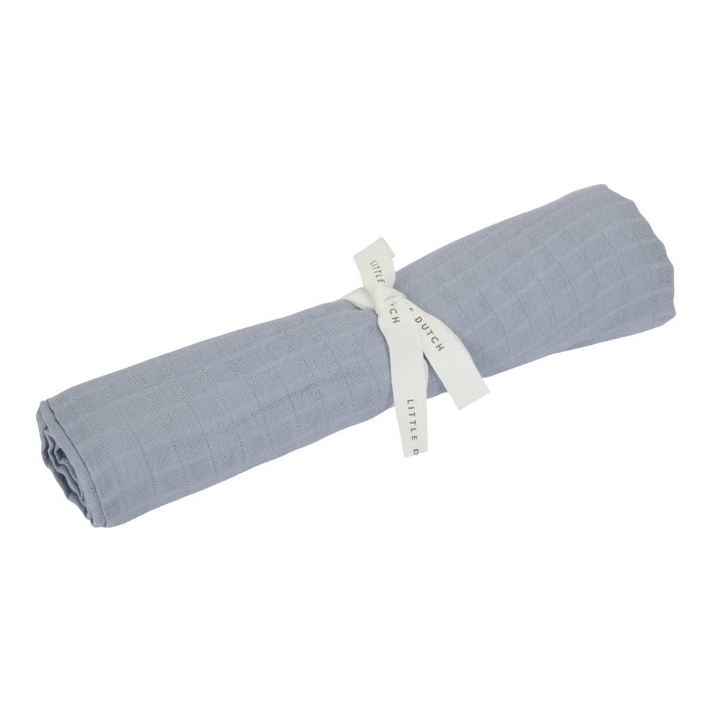 hydrofiele swaddle Pure Denim Blue