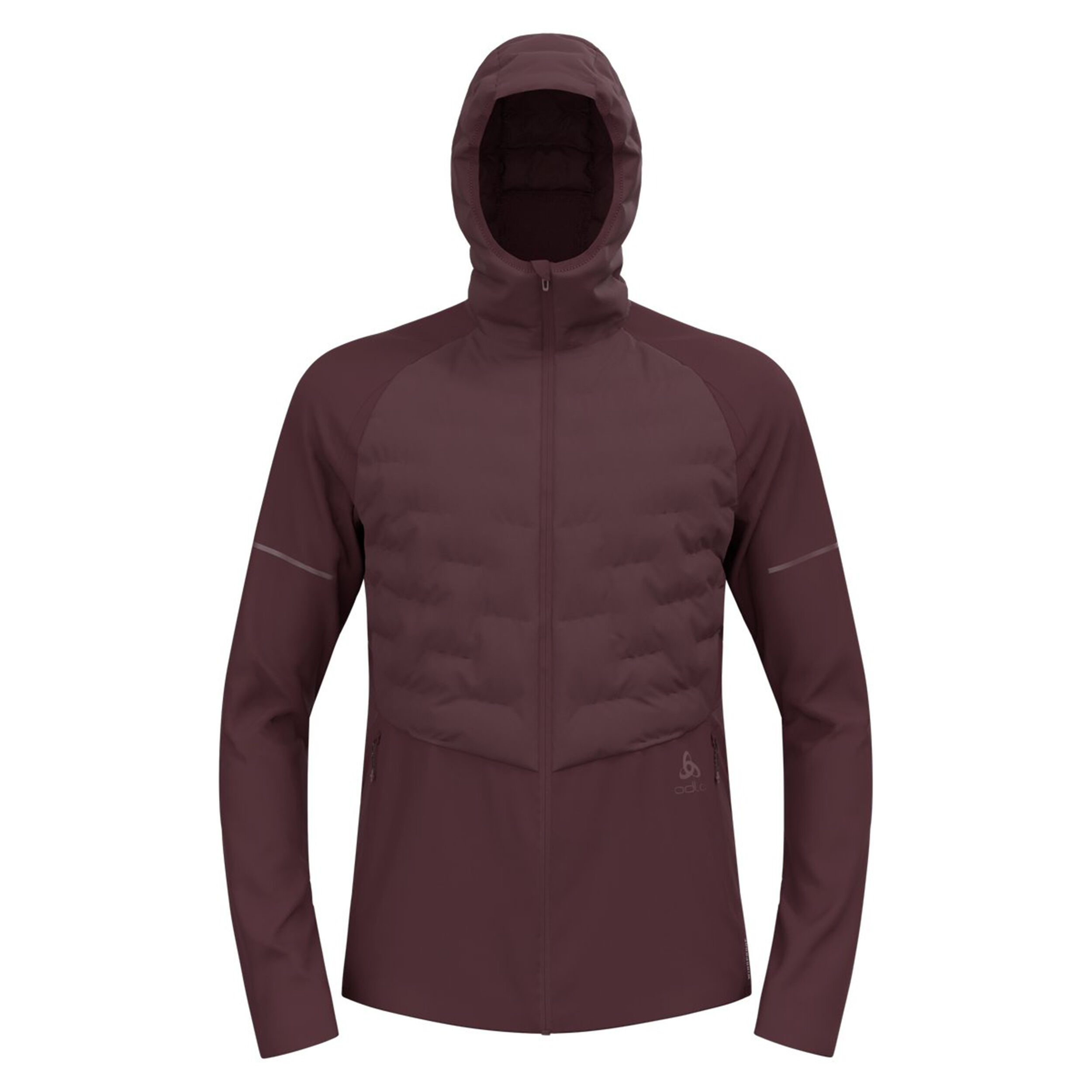 Odlo Zeroweight Insulator Veste Running Hommes - Marron