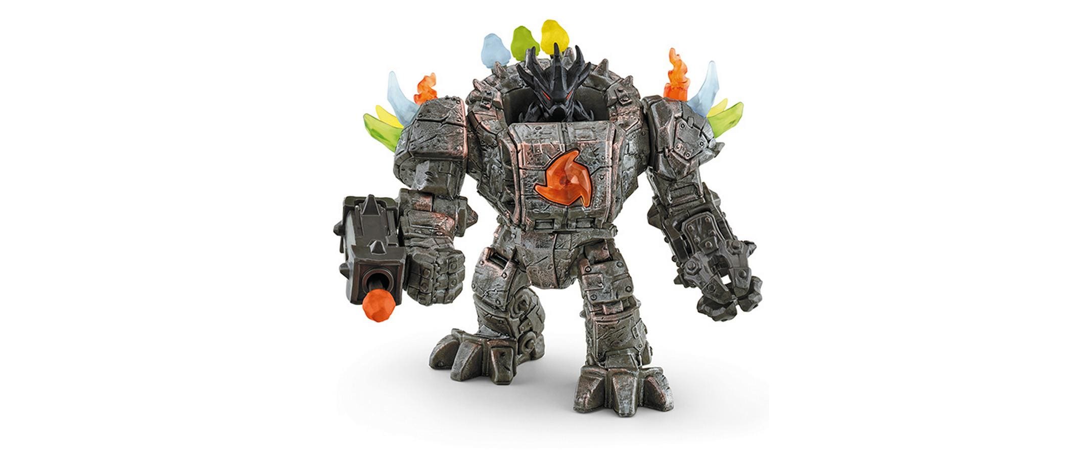 Spielzeugfigur Eldrador Master-Roboter mit Mini CreatureSpielfigur – Kampf um die Superwaffe
