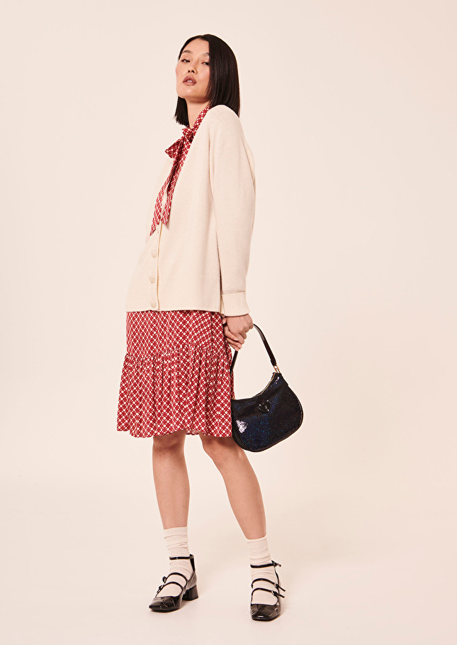 Gilet Giuliettaécru en laine