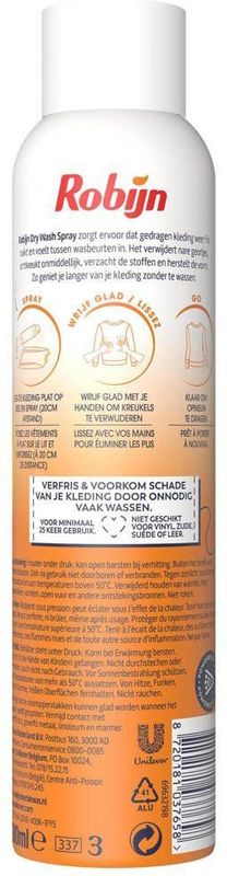 Robijn - Original - Textielverfrisser - 100% Biologisch Afbreekbaar - 6 x 25 Gebruik