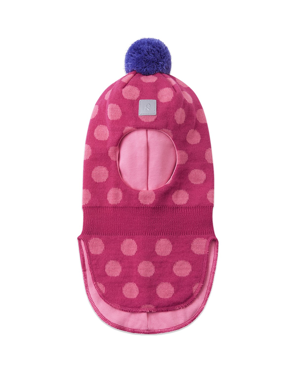 Ull Balaclava med dusk, 50% Merino – Varm vinterlue | Polkka