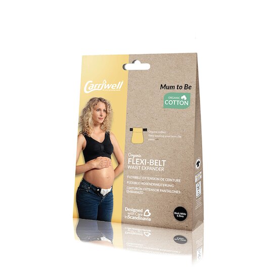 Flexi-Belt extension de ceinture coton bio   Bleu marine        de               Carriwell