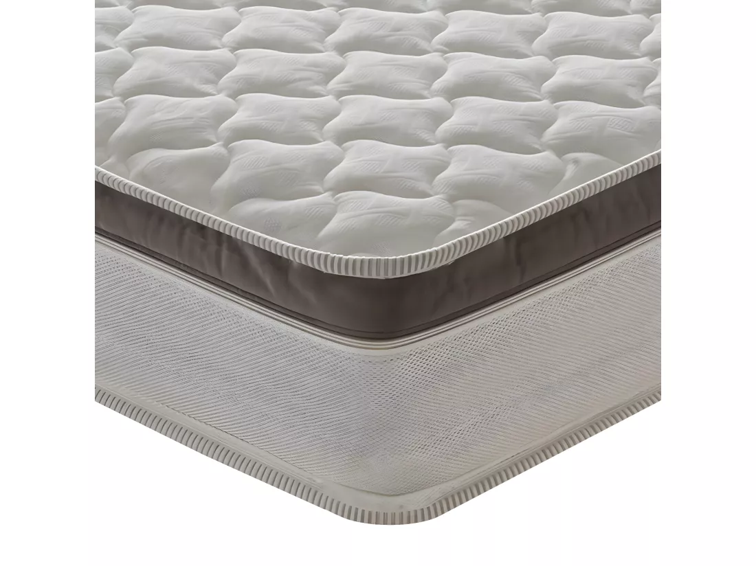 Matelas Ressorts Ensachés 1600 - Housse Anatomique - 7 Zones De Confort 80x190 cm