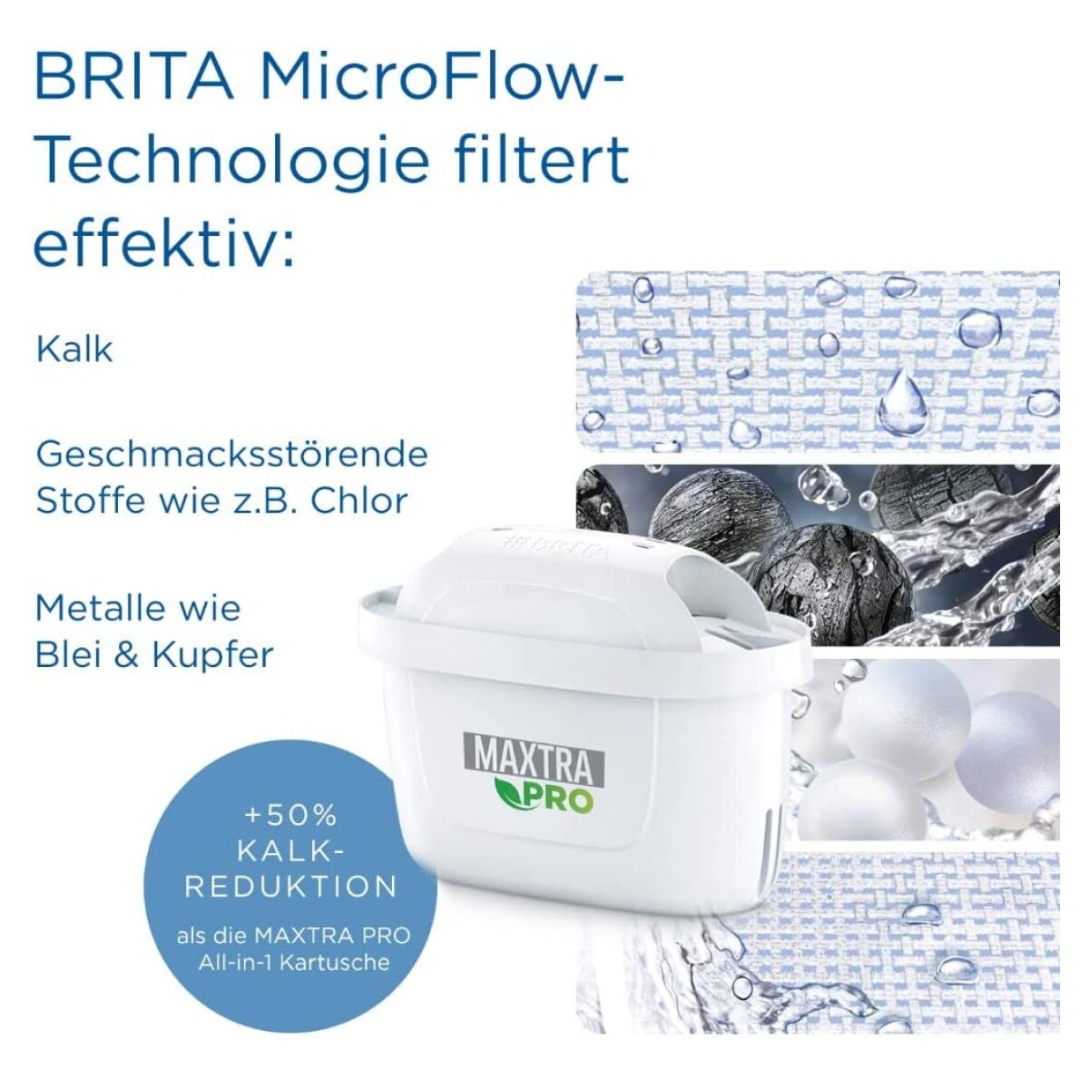 Brita Maxtra Pro Extra Kalkschutz Wasserfilter 4er