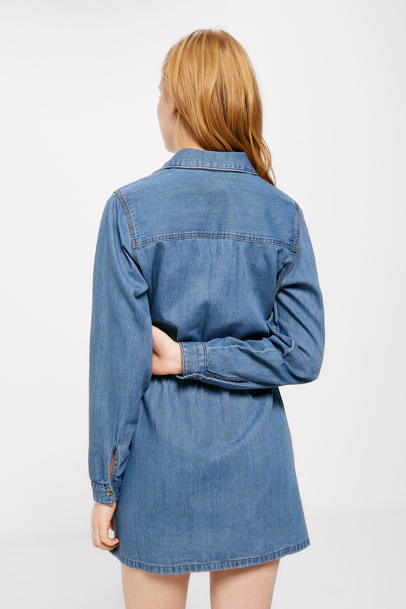 Vestido camisa jeans