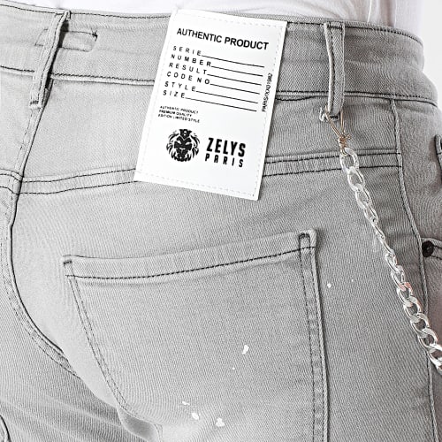 Jean Skinny Gris