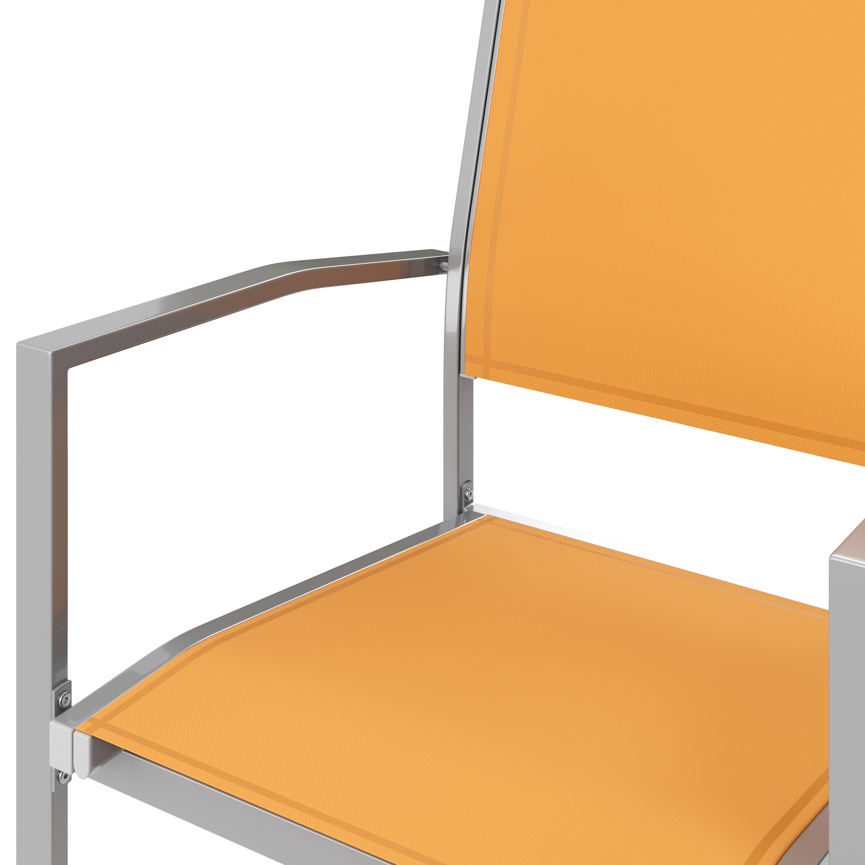 Gartenstuhl ZIA 2er Set orange
