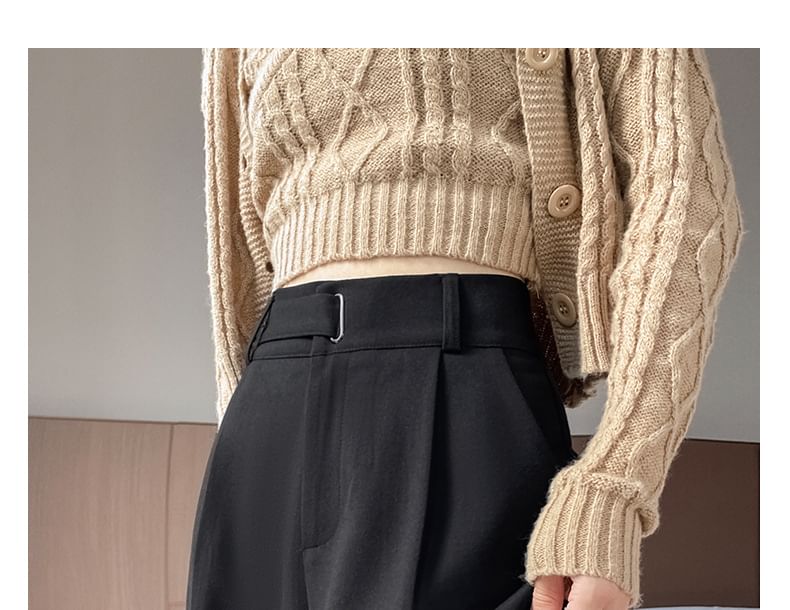 Ingrath - High Rise Plain Wide Leg Suit Pants (verschillende ontwerpen)