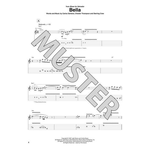 Hal Leonard Santana: Guitar Anthology