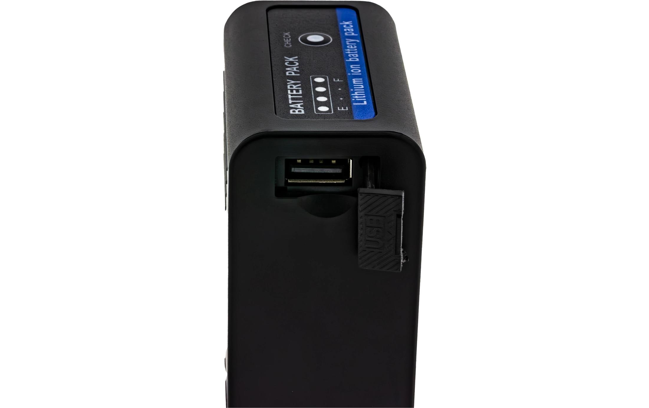 Platinum Akku für Sony NP-F970, F960, F950 inkl. PowerbankPlatinum Batteriesatz für Sony
