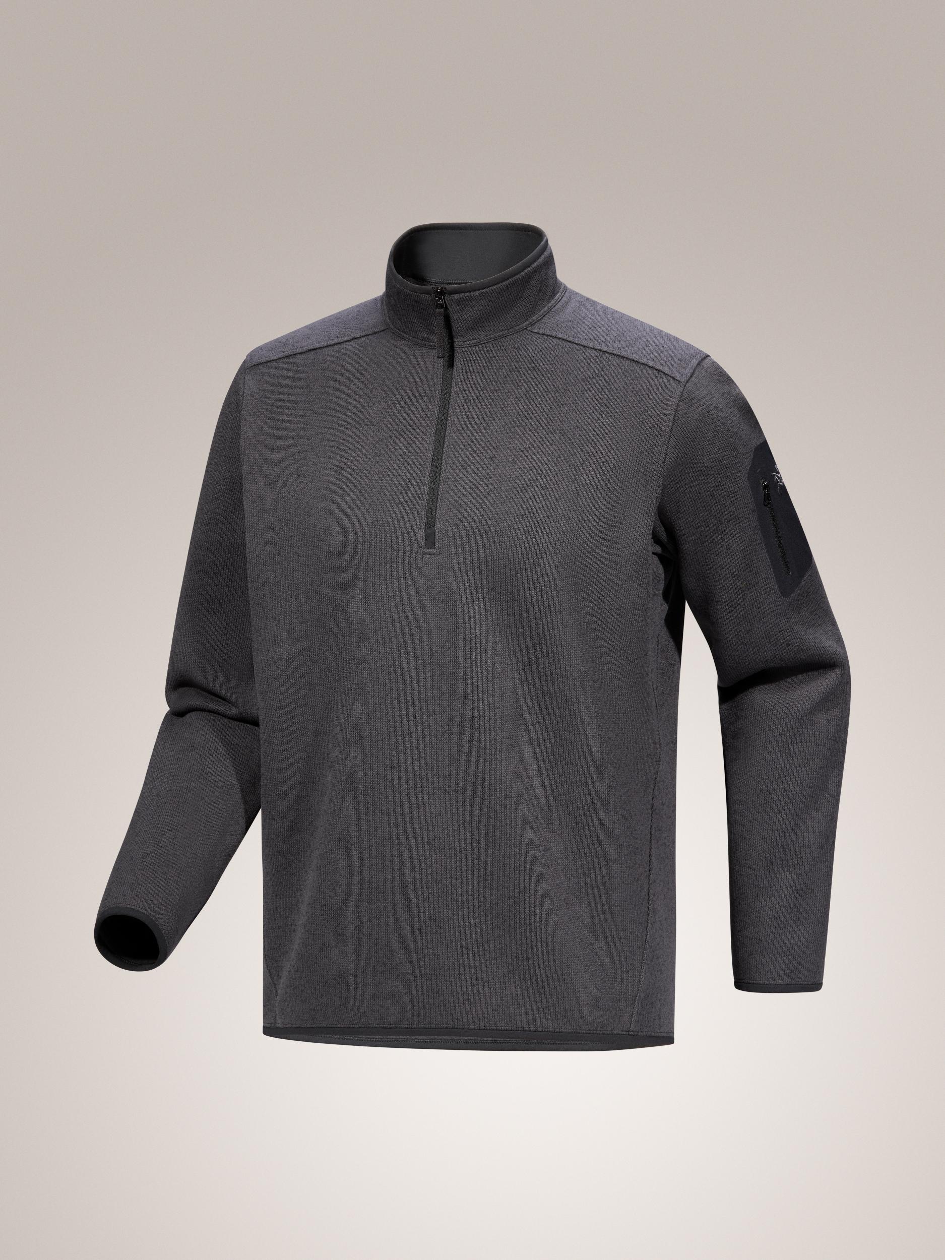 Arcteryx Covert 1/2 Zip Black Heather
