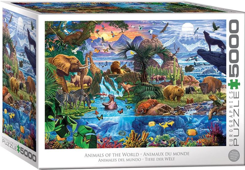 Earth - Wildlife - Legpuzzel - 5000 stukjes