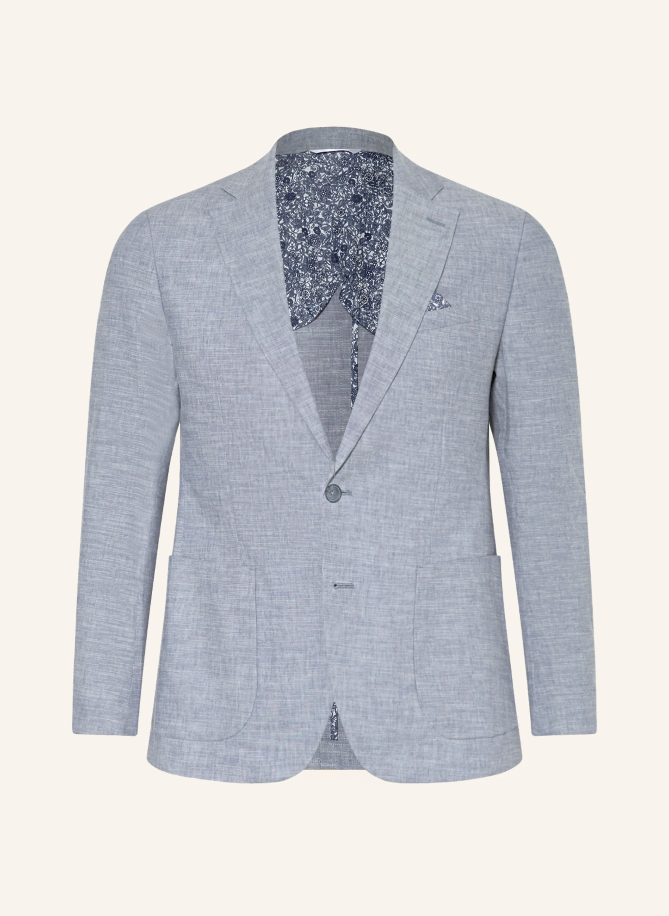PAUL Anzugsakko Slim Fit mit Leinen