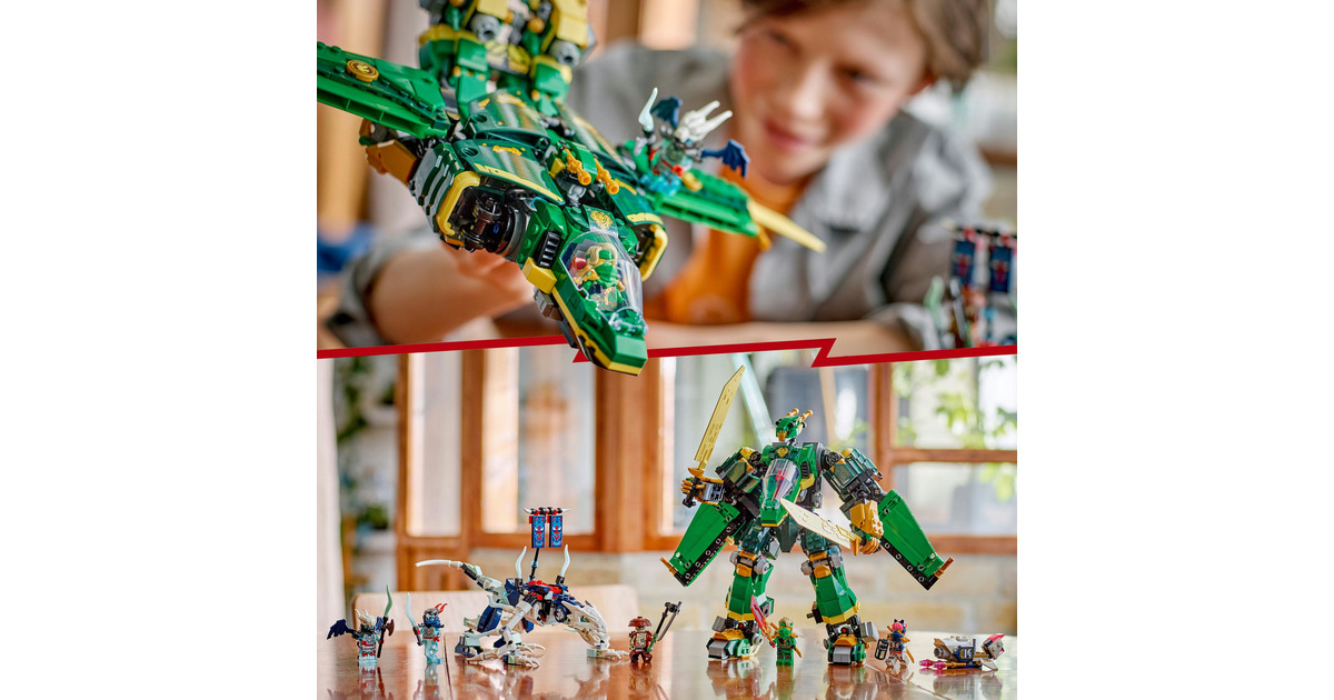 LEGONinjago - Lloyds vliegtuigmecha Constructiespeelgoed  (71845)