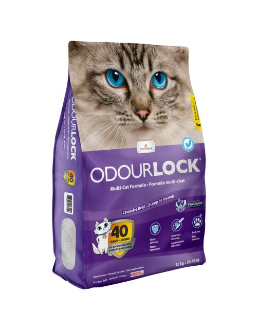 Odourlock Lavender - Kattenbakvulling - 12 kg