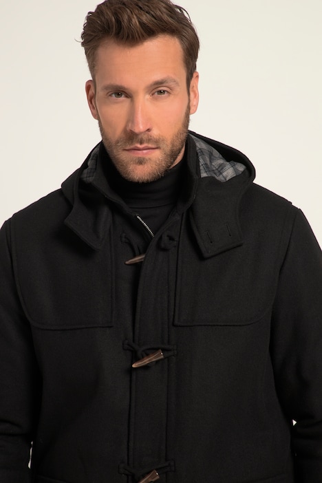 Dufflecoat, wasserabweisend, Knebel Knöpfe, bis 8 XL