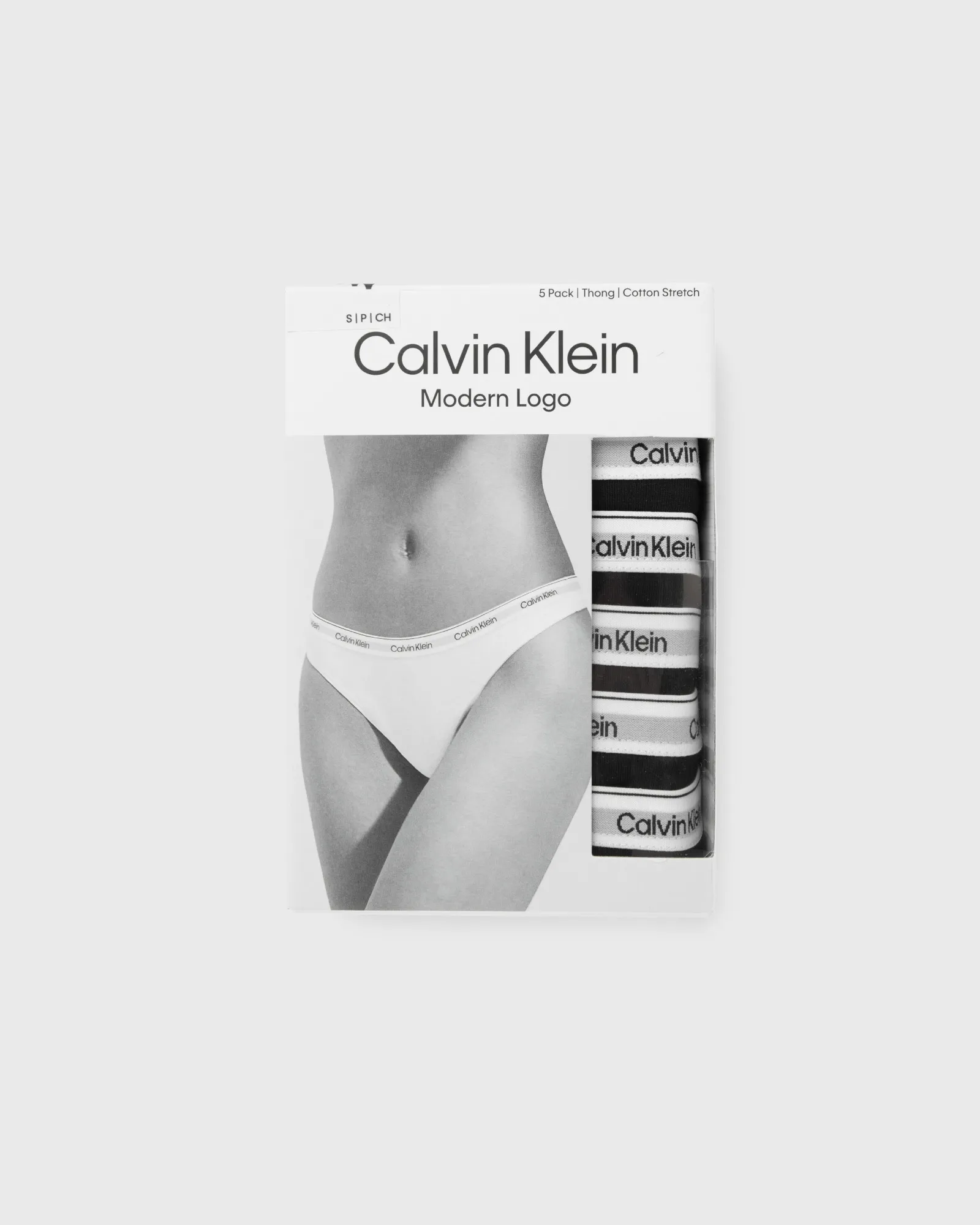 Calvin Klein Underwear WMNS 5 PACK THONG (LOW-RISE)