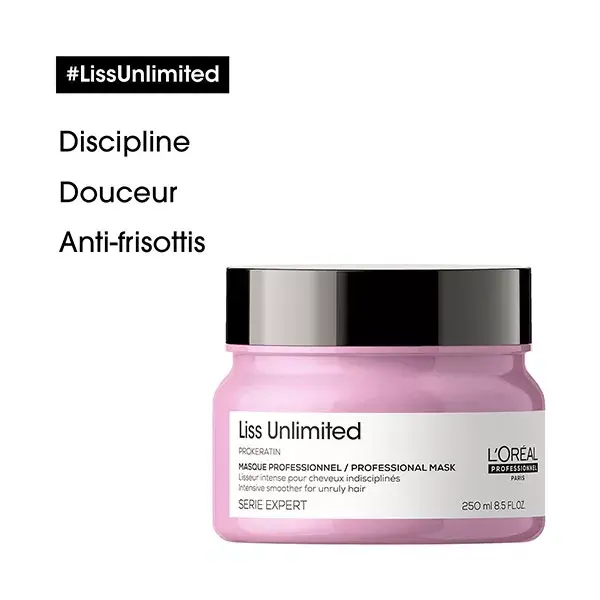L'Oréal Professionnel Serie Expert Liss Unlimited Máscara Suavizante Intensa 250ml
