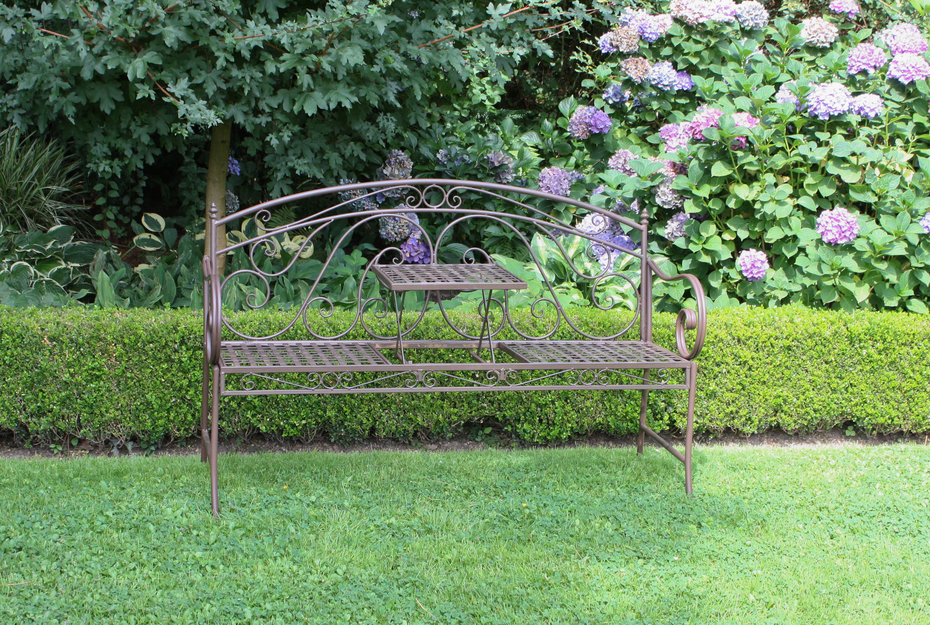 Garden Pleasure Bank SAKET mit hochklappbarem Tisch