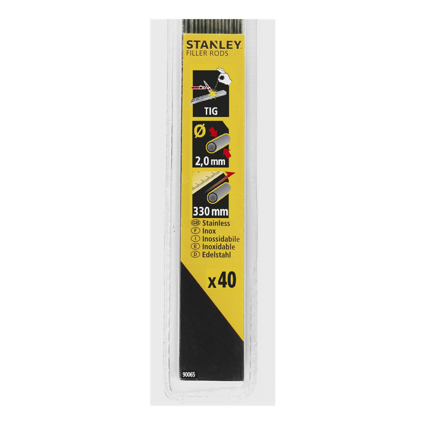TIG-staver 40-pk 2,0 mm