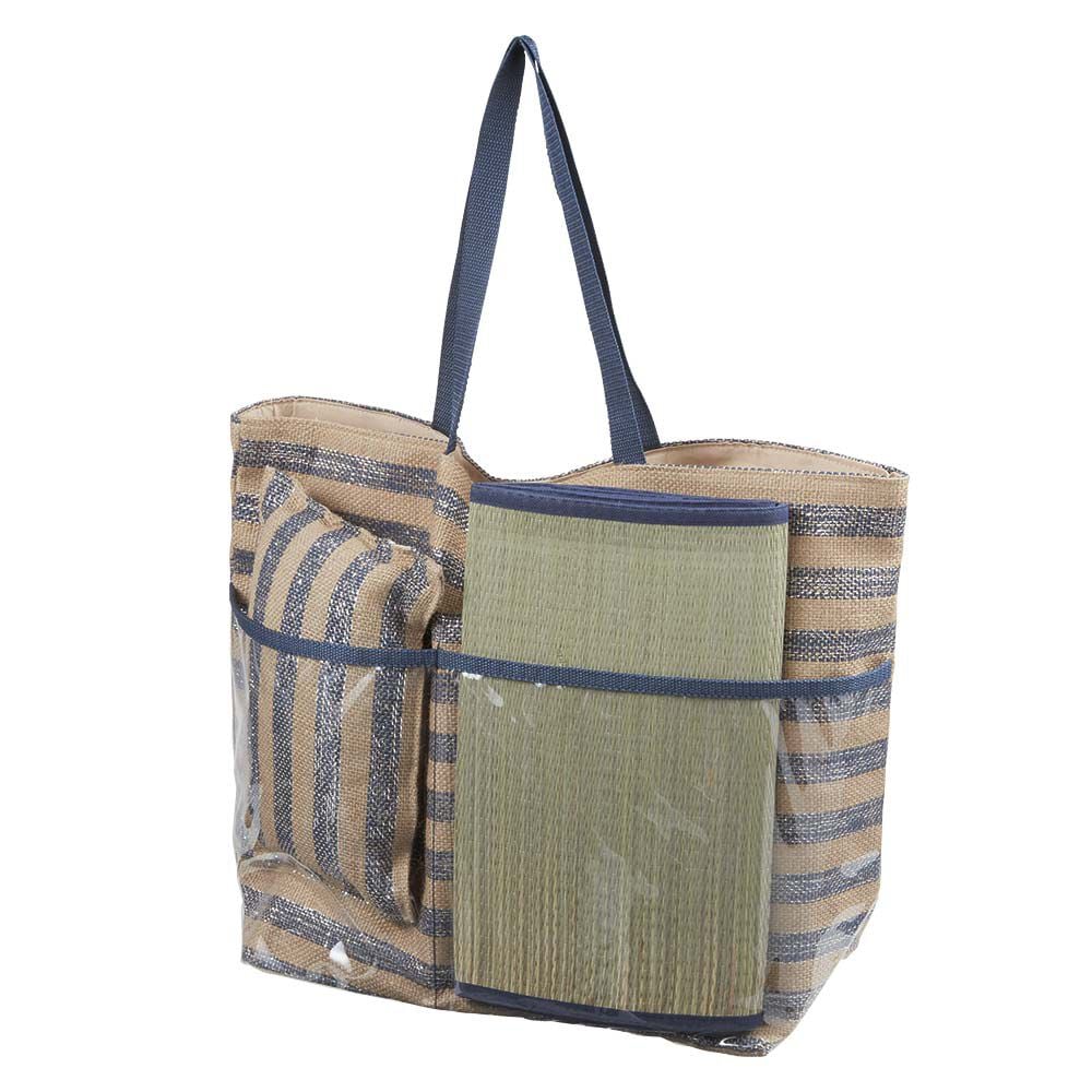 Sac de plage avec coussin et fouta